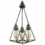 Подвесной светильник Vele Luce Storm 742 VL6136P03 Цвет арматуры коричневый Цвет плафонов коричневый от ImperiumLoft