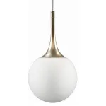 Подвесной светильник Lightstar Globo 813013 Цвет плафонов белый Цвет арматуры золото от ImperiumLoft