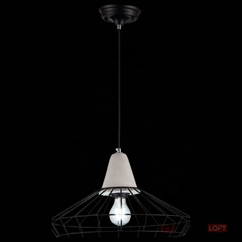 Подвесной светильник ST-Luce Pateria SL1144.403.01 Цвет арматуры черный Цвет плафонов черный от ImperiumLoft