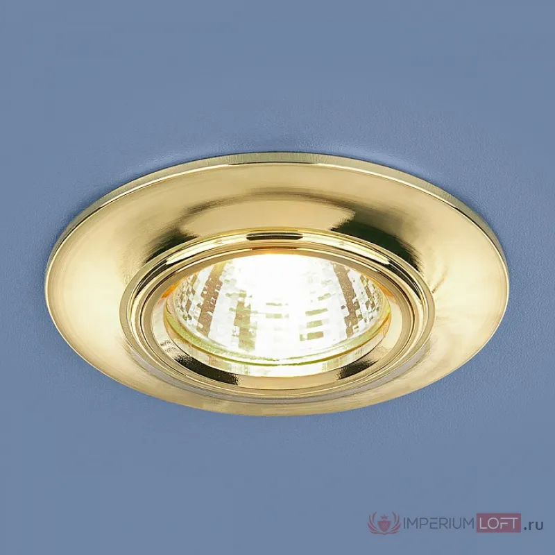 Встраиваемый светильник Elektrostandard a036617 Цвет арматуры золото Цвет плафонов золото от ImperiumLoft