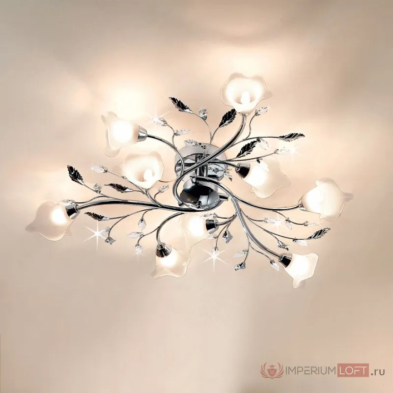 Потолочная люстра Citilux Ода Хром CL209191 Цвет арматуры хром от ImperiumLoft