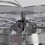 Подвесной светильник LGO Wilmington LSL-3407-05 Цвет арматуры хром Цвет плафонов хром от ImperiumLoft