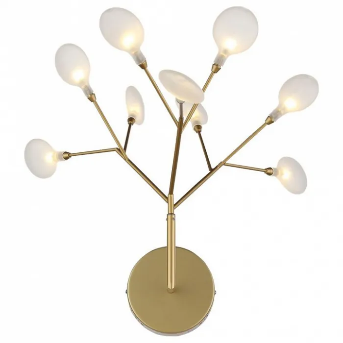 Бра ST-Luce Riccardo SL411.221.09 Цвет плафонов белый Цвет арматуры золото от ImperiumLoft