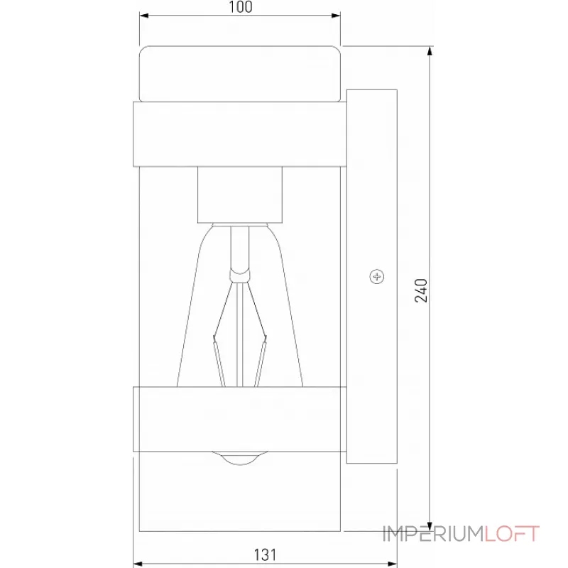 Настенный светильник Elektrostandard Falcon 35167/D