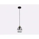Подвесной светильник Ambrella Traditional 17 TR5875 Цвет плафонов прозрачный Цвет арматуры черный