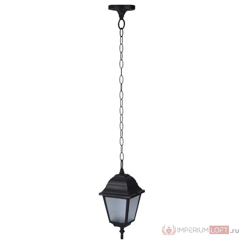 Подвесной светильник Arte Lamp Bremen A1015SO-1BK Цвет арматуры черный Цвет плафонов прозрачный от ImperiumLoft