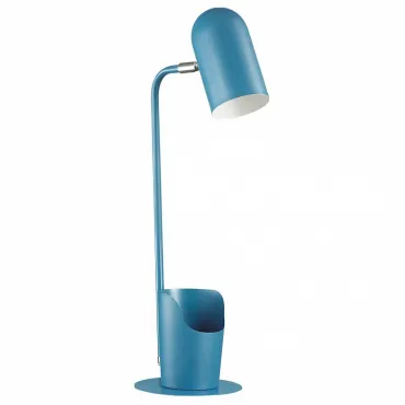 Настольная лампа офисная Lumion Ejen 3690/1T Цвет арматуры синий Цвет плафонов синий