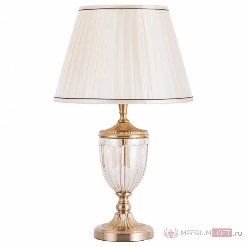 Настольная лампа декоративная Arte Lamp Rsdison A2020LT-1PB Цвет плафонов белый Цвет арматуры белый от ImperiumLoft