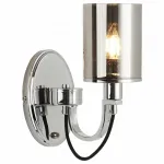 Бра Arte Lamp Ombra A2995AP-1CC Цвет арматуры хром Цвет плафонов прозрачный