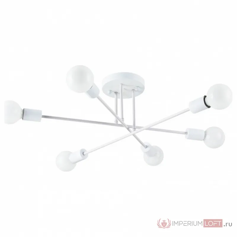 Потолочная люстра Arte Lamp Alastor A5435PL-6WH Цвет арматуры белый от ImperiumLoft