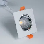 Встраиваемый светильник Citilux Альфа CLD001KNW1 Цвет плафонов хром Цвет арматуры белый