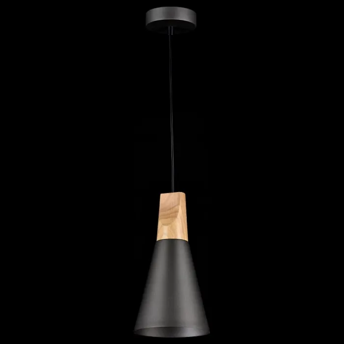 Подвесной светильник Maytoni Bicones P359-PL-140-C Цвет арматуры серый Цвет плафонов коричневый от ImperiumLoft