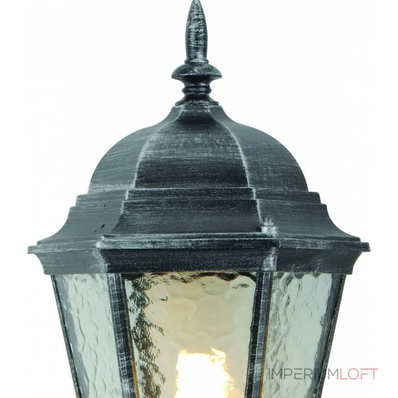 Светильник на штанге Arte Lamp Genova A1201AL-1BS Цвет арматуры серебро Цвет плафонов прозрачный