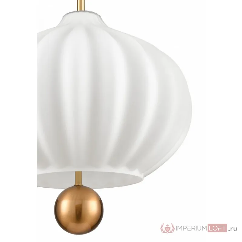 Подвесной светильник Vele Luce Bianco VL5714P41 Цвет арматуры Желтый Цвет плафонов Белый от ImperiumLoft