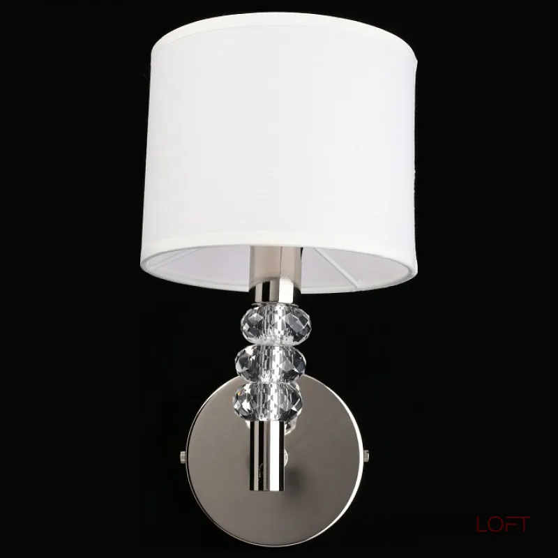 Бра Aployt Franula APL.724.01.01 Цвет арматуры никель Цвет плафонов белый