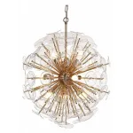Подвесная люстра Lussole Shelby LSP-8385 Цвет арматуры бронза Цвет плафонов прозрачный