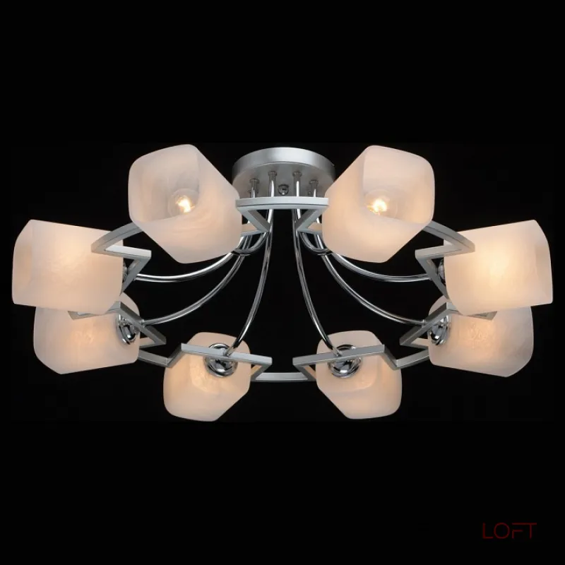 Потолочная люстра DeMarkt Тетро 673013508 