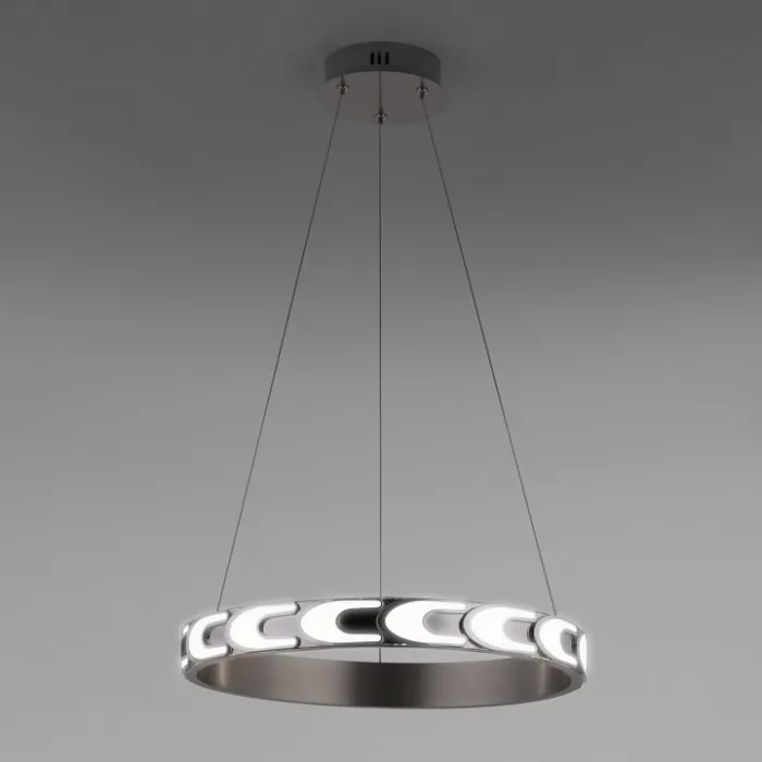 Подвесной светильник Eurosvet Chain 90163/1 сатин-никель 35W от ImperiumLoft