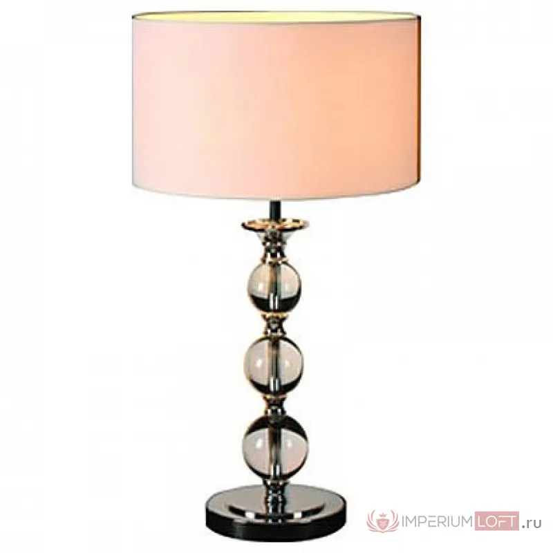 Настольная лампа декоративная DeLight Collection Table Lamp TK1016 white Цвет арматуры хром от ImperiumLoft