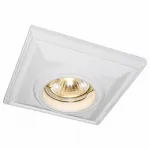 Встраиваемый светильник Arte Lamp Cratere A5304PL-1WH Цвет арматуры белый Цвет плафонов прозрачный