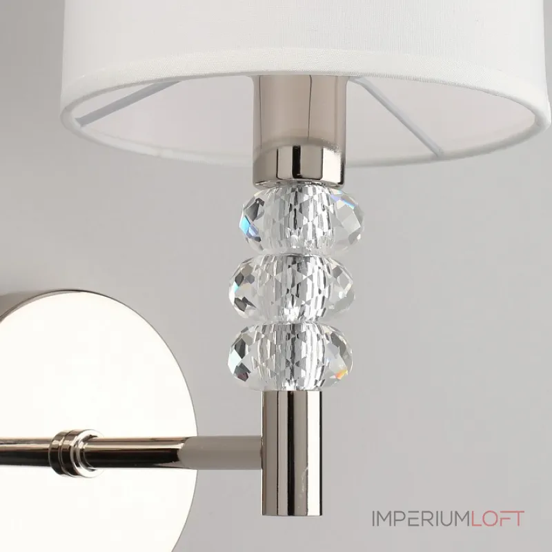 Бра Aployt Franula APL.724.01.01 Цвет арматуры никель Цвет плафонов белый