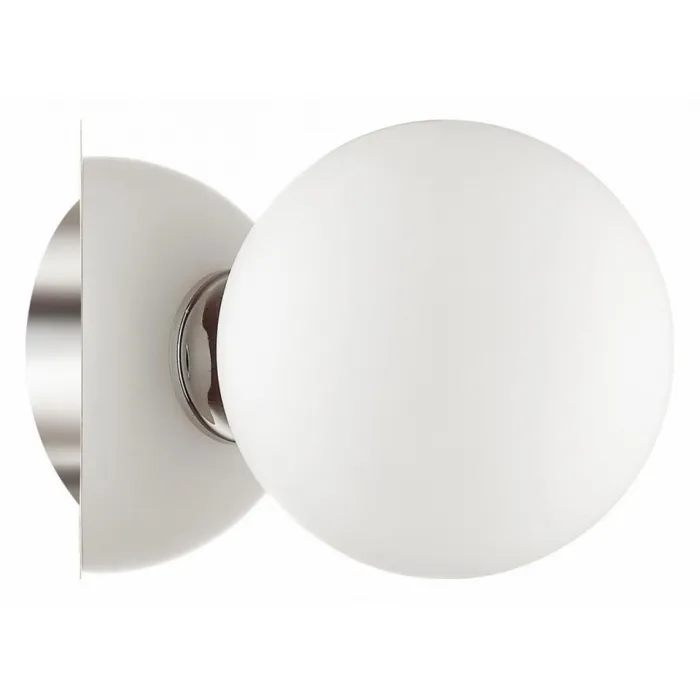 Светильник на штанге Lumion Astrid 4566/1W Цвет арматуры хром Цвет плафонов белый от ImperiumLoft
