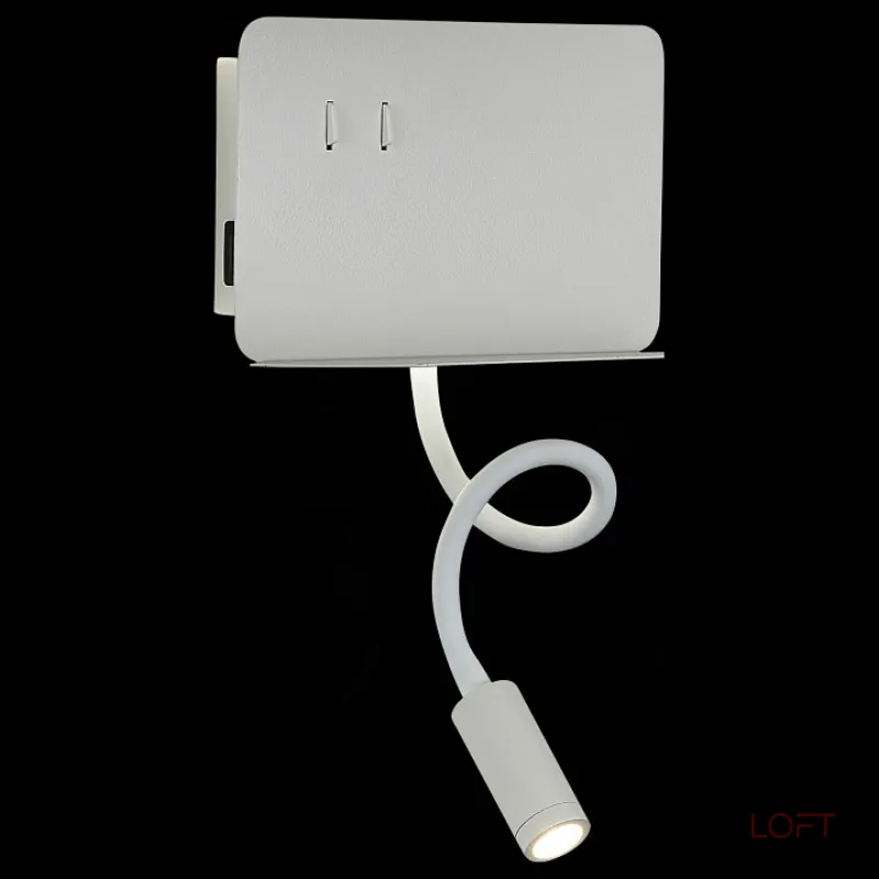 Бра ST-Luce Pinaggio SL1576.501.02 Цвет арматуры белый Цвет плафонов белый