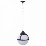 Подвесной светильник Arte Lamp Monaco A1495SO-1BK Цвет арматуры черный Цвет плафонов белый от ImperiumLoft