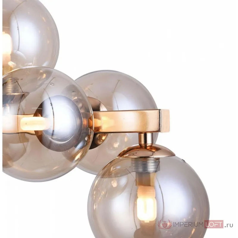 Подвесная люстра Maytoni Dallas MOD547PL-25G Цвет арматуры золото Цвет плафонов янтарный от ImperiumLoft