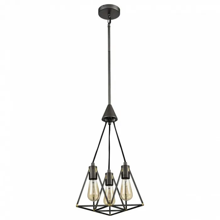 Подвесной светильник Vele Luce Storm 742 VL6136P03 Цвет арматуры коричневый Цвет плафонов коричневый от ImperiumLoft