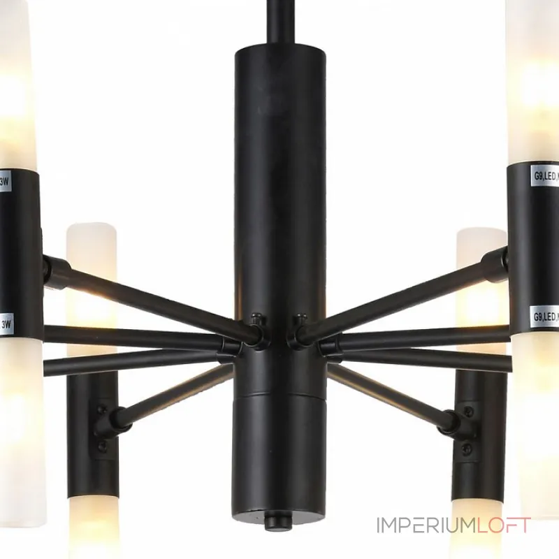 Люстра на штанге Jemimah TL1216D-08BL Toplight