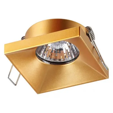 Встраиваемый светильник Novotech Metis 370744 Цвет арматуры золото