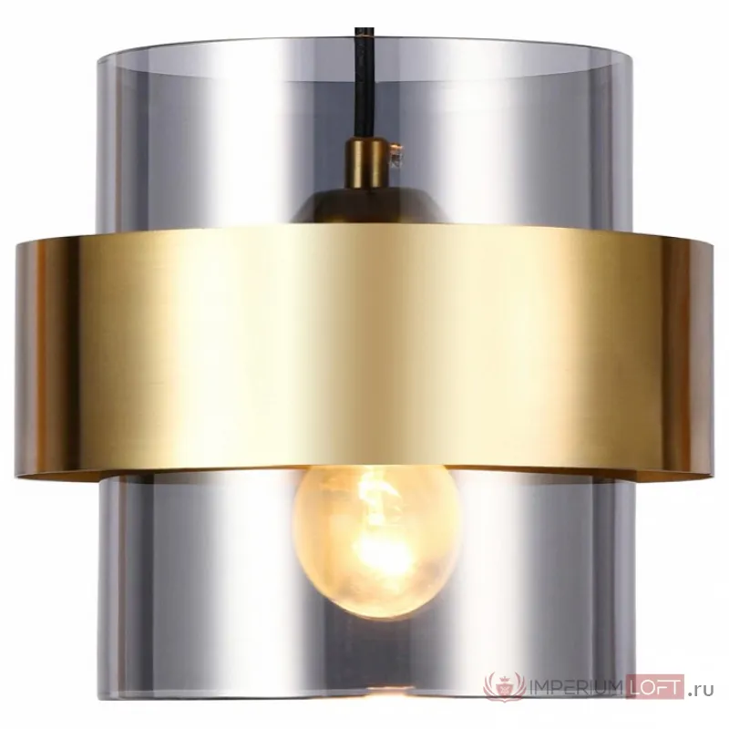 Подвесной светильник Ambrella Traditional 2 TR3645 Цвет арматуры золото Цвет плафонов серый от ImperiumLoft