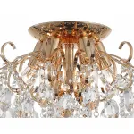 Потолочная люстра ST-Luce Orecchini SL846.202.06 Цвет арматуры золото Цвет плафонов прозрачный от ImperiumLoft
