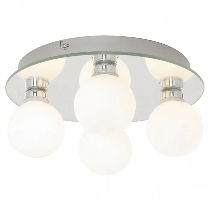 Накладной светильник Arte Lamp Aqua A4444PL-4CC Цвет арматуры хром Цвет плафонов белый от ImperiumLoft