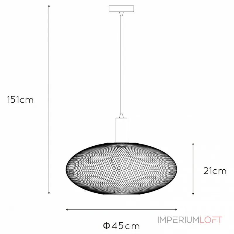 Подвесной светильник Lucide Mesh 21423/45/30 Подвесной светильник Lucide Mesh 21423/45/30