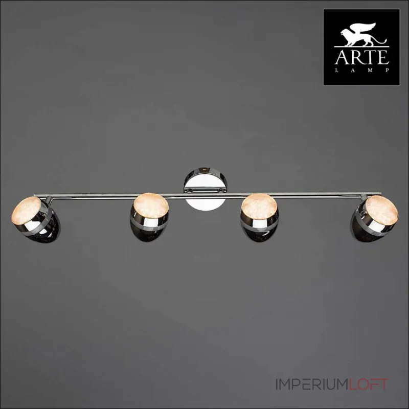 Спот Arte Lamp Bombo A6701PL-4CC Цвет арматуры хром Цвет плафонов хром