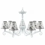 Подвесная люстра Maytoni Provence 2 E4-07-WM-LMP-O-8 Цвет арматуры белый Цвет плафонов белый от ImperiumLoft