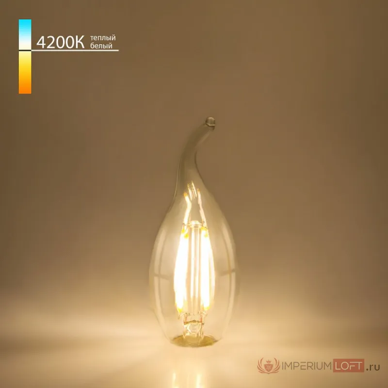 Лампа светодиодная Elektrostandard Свеча на ветру F E14 7Вт 4200K BLE1417 от ImperiumLoft