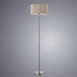 Торшер Arte Lamp Mallorca A1021PN-1SS Цвет плафонов серый Цвет арматуры никель