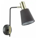Бра Lumion Marcus 3638/1W Цвет плафонов черный Цвет арматуры бронза