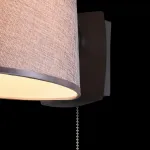 Бра Maytoni Bergamo MOD613WL-01B Цвет арматуры хром Цвет плафонов серый от ImperiumLoft