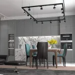 Светильник на штанге Novotech Knof 358717 Цвет арматуры черный Цвет плафонов черно-белый от ImperiumLoft