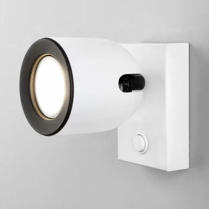 Бра Elektrostandard 1009 a047855 Цвет плафонов белый Цвет арматуры белый от ImperiumLoft