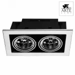Встраиваемый светильник Arte Lamp Technika 2 A5930PL-2SI Цвет арматуры серебро Цвет плафонов серебро от ImperiumLoft
