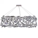 Подвесной светильник Lucia Tucci Fabian 2 FABIAN 1556.10 ARGENTO Цвет арматуры хром Цвет плафонов хром от ImperiumLoft