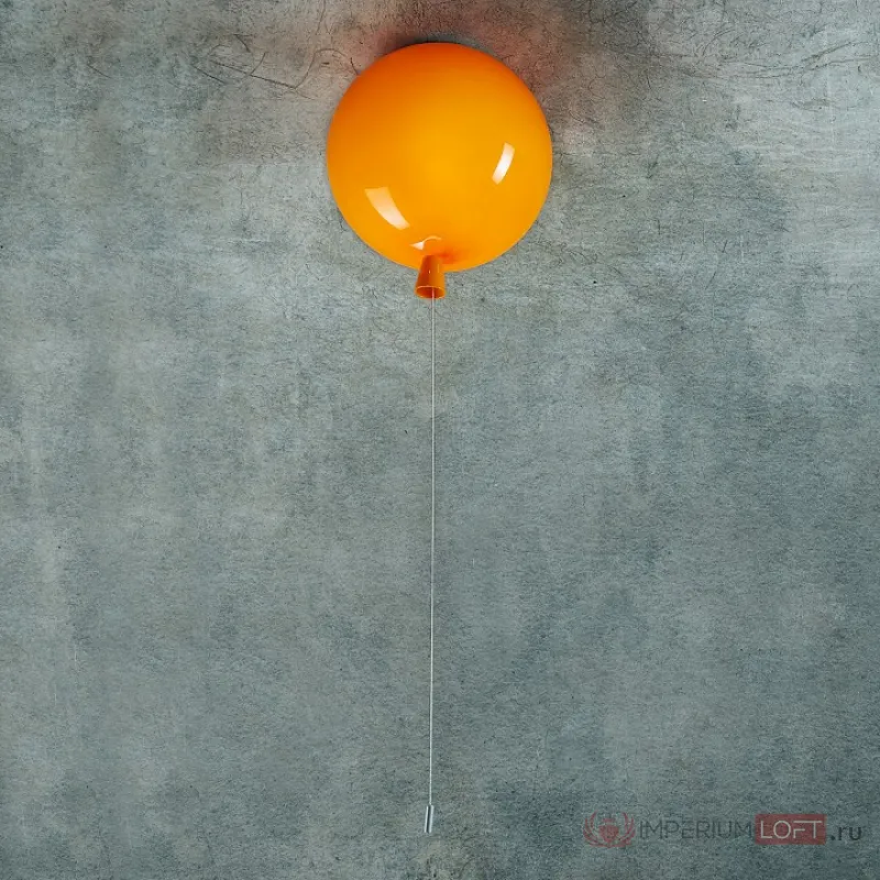 Накладной светильник Loft it 5055 5055C/M orange Цвет арматуры белый Цвет плафонов оранжевый от ImperiumLoft