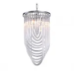 Подвесной светильник DeLight Collection Murano Glass KR0116P-3 chrome Цвет арматуры хром Цвет плафонов прозрачный от ImperiumLoft