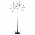 Торшер ST-Luce Riccardo SL411.415.27 Черный , плафон Серый от ImperiumLoft