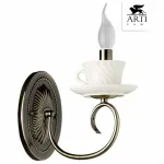Бра Arte Lamp Teapot A6380AP-1AB Цвет арматуры бронза Цвет плафонов кремовый